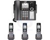 PACK UNIDEN 1 Console AT4801 et 3 Téléphones DECT Sans Fil  AT480HS VOIP_KIT_UNIDEN