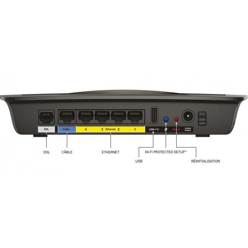 Linksys X6200 WirelessAC750 Dual Band Gigabit Modem Router