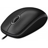 Logitech B100 - Souris - droitiers et gauchers - optique - filaire - USB