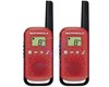Talkies-Walkies sans Licence Motorola TLKR T42 - Rouge T42