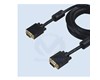 CÂBLE VGA/VGA BLINDE + HD15 CONNECTEURS MALE/MALE