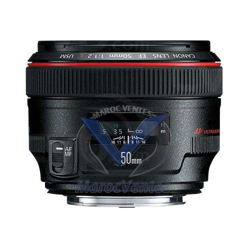Objectif 50 mm f / 1,2L UsM L à focale fixe 1257B005AA