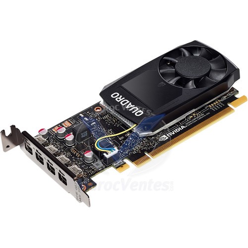 Carte graphique NVIDIA Quadro P600 2 Go PCIe 3.0 x16 1ME42AA