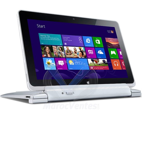 ACER Iconia Tab W510 Dock - 32Go Intel Atom Z2760 Dual-Core 1.5 GHz - Ram 2 Go  Ecran tactile 10.1"Windows 8 -  Wi-Fi N + Bluetooth 4.0 - HDMI 4712196445430