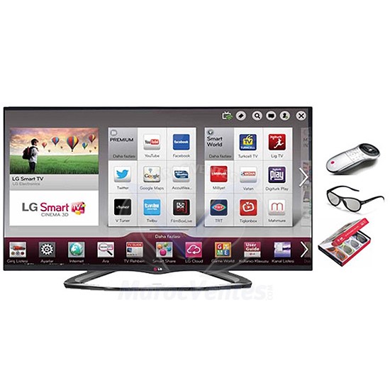 Téléviseur LED 3D Full HD 47" (119 cm) 16/9 - 1920 x 1080 pixels - TNT 47LA660S