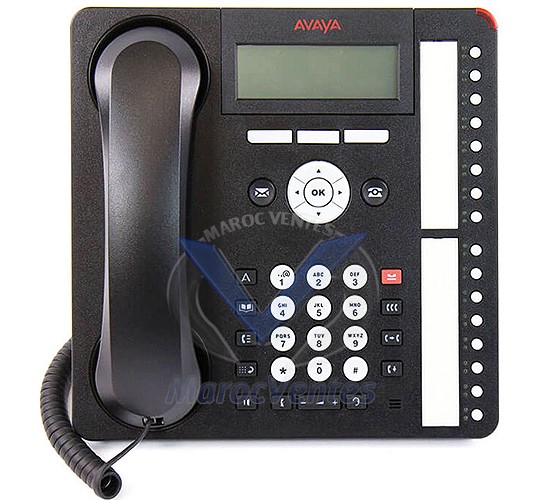 IP Phone 1616-I BLK (with support/avec socle) 700458540