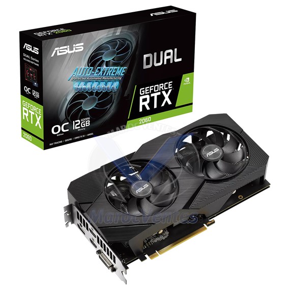 Carte Graphique RTX 2060 DUAL-O12G-EVO 90YV0CH7-M0NA00