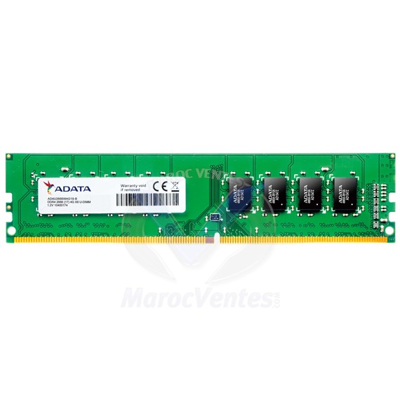 Module de mémoire Premier 4 Go DDR4 2666 MHz 1.2 V 512M x 8 AD4U2666W4G19