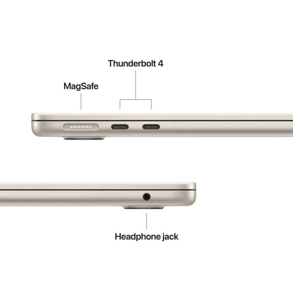 Apple MacBook Air 13 pouces M5 16 Go 512 Go Lumière Stellaire (MDHA4FN/A) MDHA4FN/A