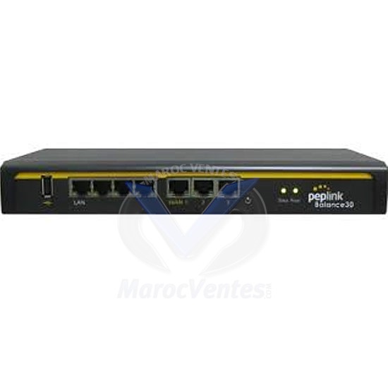 Routeur multi WAN - 3 ports WAN - port USB pour clé 3G - équilibrage de charge Balance 30