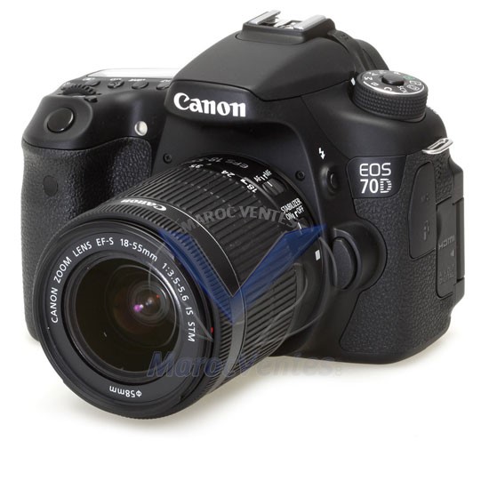 Appareil Photo Numérique Reflex Canon EOS 70 D + Carte SD 8 GB + Sacoche 8469B011AA