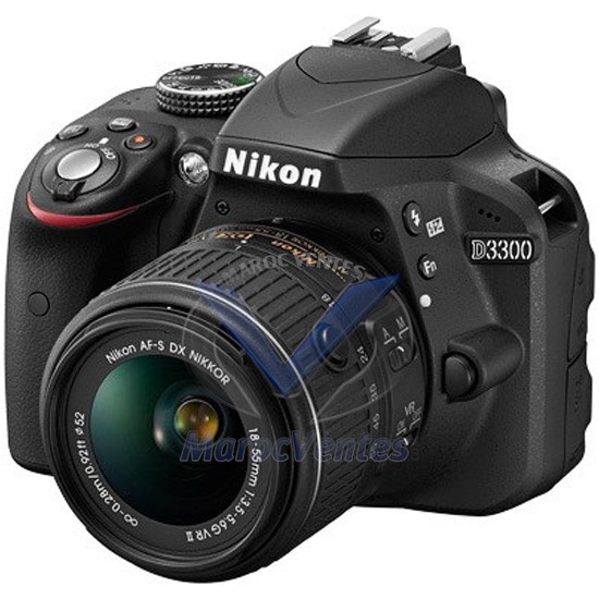 Appareil Photo Numérique Reflex Ecran 3" + CARTE 8GB + SAC D3300