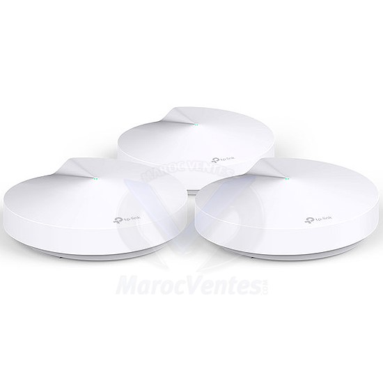 Pack de 3 Routeurs sans Fil Dual-Band Wi-Fi AC1300 2 Ports Gigabit Ethernet DECO M5(3-Pack)