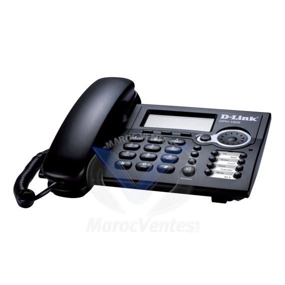 SIP IP Phone with 1* PoE lan, LCD display DPH-150SE/B/F2