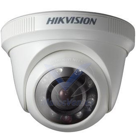 Caméra Dôme Turbo HD 5MP, IR:20m DS-2CE56HOT-ITMF