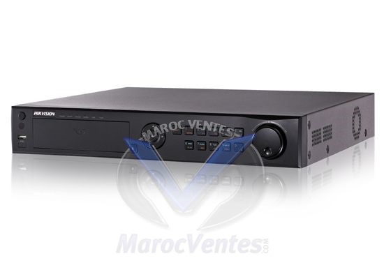 Enregistreur Numérique  et Serveur Vidéo DVR/DVS en H.264 16 entrées Vidéo 4 entrées Audio DS-7216HVI-ST