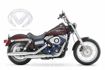 DYNA FXDB STREET BOB 2008 CRIMSON RED DENIM DYNA FXDB STREET BOB 2008