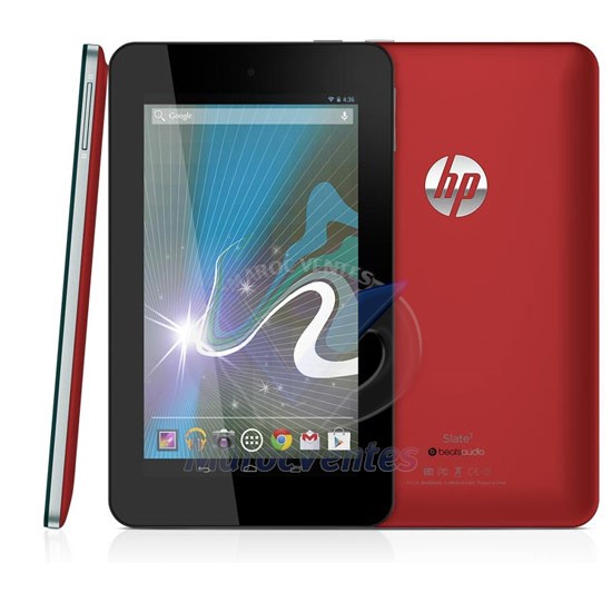 HP Slate 7 2801 Rouge A9 DualCore 1GB 8GB SSD Beats Audio W E0P94AA