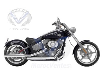 SOFTAIL FXCW ROCKER 2008 VIVID BLACK FXCW ROCKER 2008/B