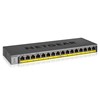 Switch de Réseau Non gestionable PoE + avec 16 Ports Gigabit Ethernet RJ-45