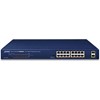 SWITCH PLANET 16-PORT 10/100/1000T 802.3AT POE + 2-PORT 1000X SFP