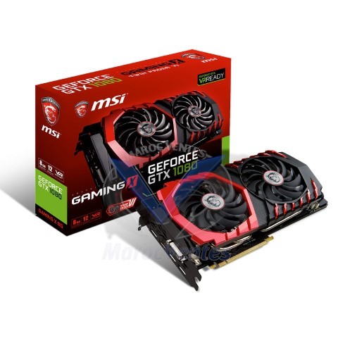 Carte Graphique MSI GeForce GAMING X 8G 8192 Mo DVI HDMI Tri DisplayPort PCI Express GTX 1080