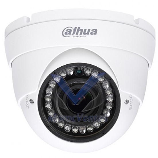 Caméra 1MP HDCVI Dôme Varifocal HDW1100RP-VF