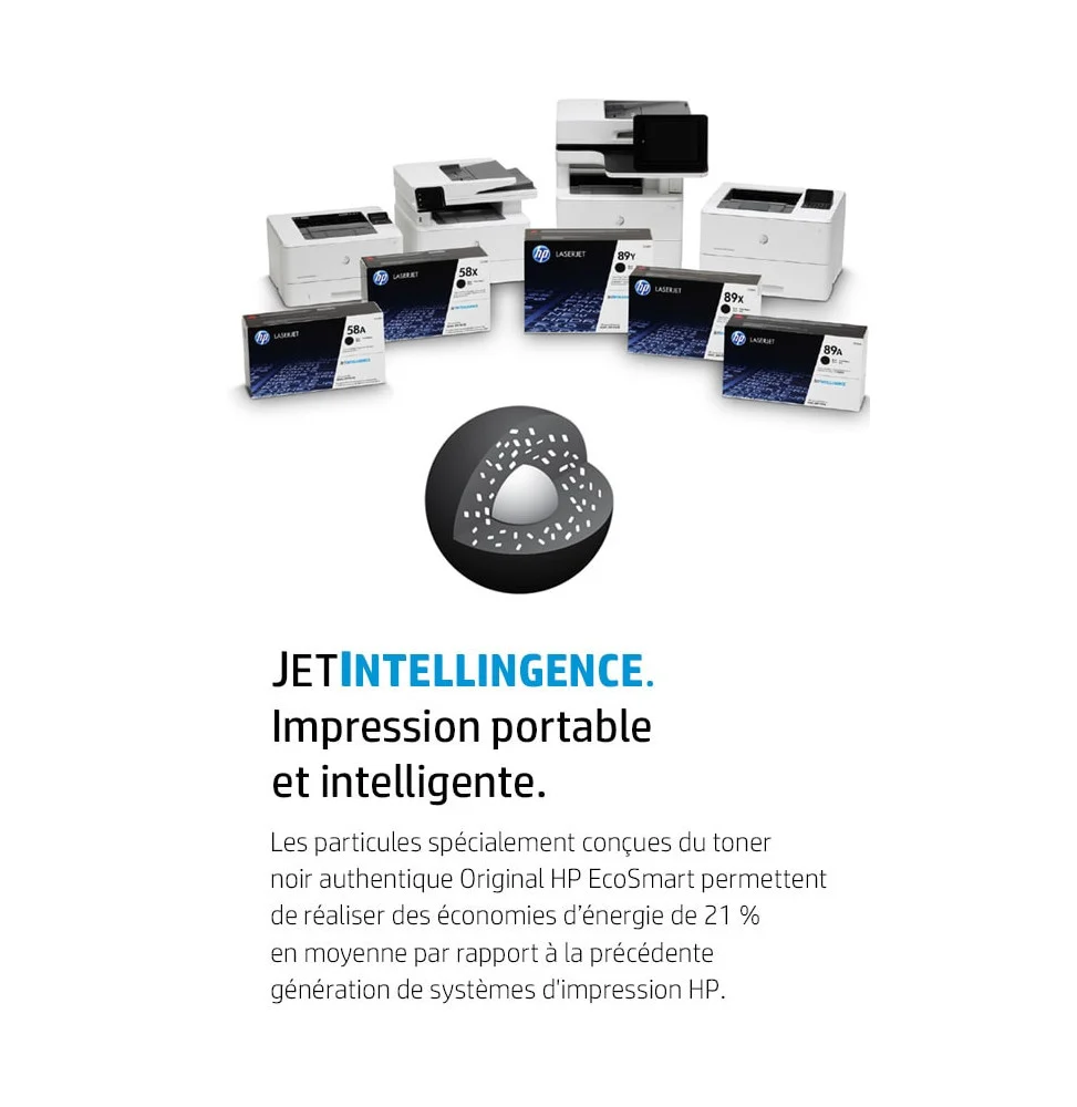 HP 656X Cyan LaserJet Toner Cartridge 22 Pages pour M653 séries CF461X