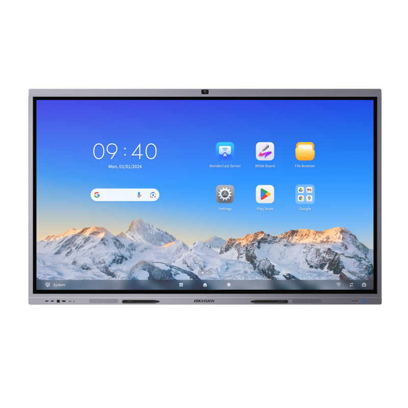 Ecran Interactif 98" Tactile 4K UHD AVEC CAMERA INTEGREE