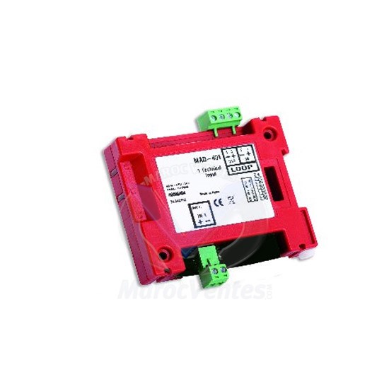 Detnov Module adressable à 1 entrée MAD-401