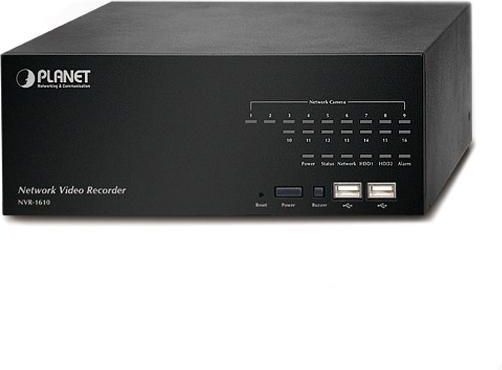 ENREGISTREUR IP PLANET NVR-1610 POUR 16 CAMERAS IP + DISQUE DUR 1TO NVR-1610