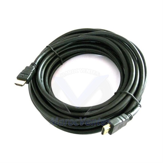 Cable HDMI HIGHT SPEED AVEC ETHERNET 15M ROT11995547