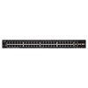 Switch C3 Géré 48 x 10/100/1000 + 2 x SFP Gigabit combiné + 2 x Gigabit SFP Montable sur rack SG350-52-K9-EU