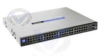 Switch Gigabit 48 ports 10/100/1000 avec 2 ports Mini-GBIC SLM2048-G5