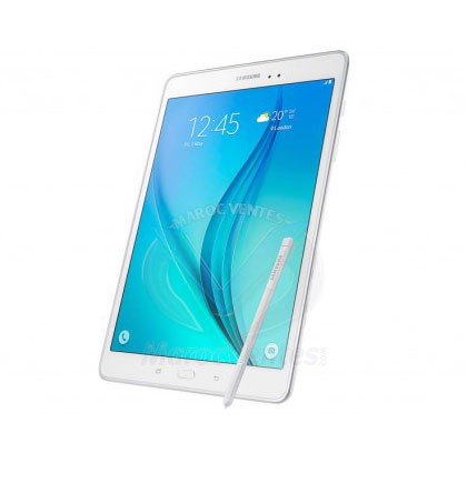 SAMSUNG TAB A 9,7 POUCES BLANCHE WIFI 4G AVEC STYLET SM-P555NZWAMWD