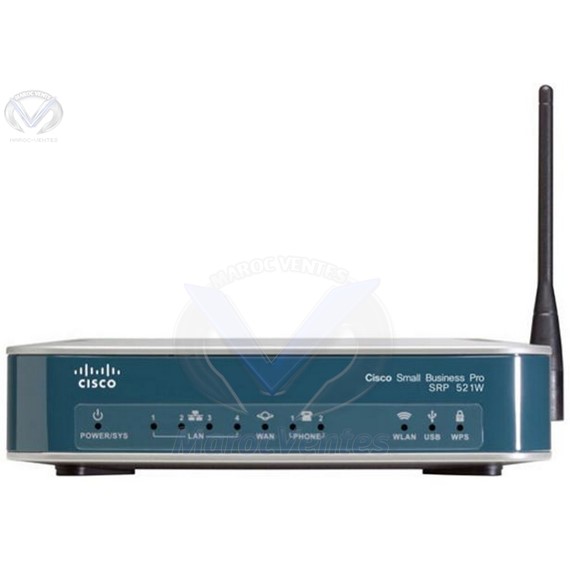 Routeur sans fil SRP521W Services Ready Platform avec commutateur 4 ports