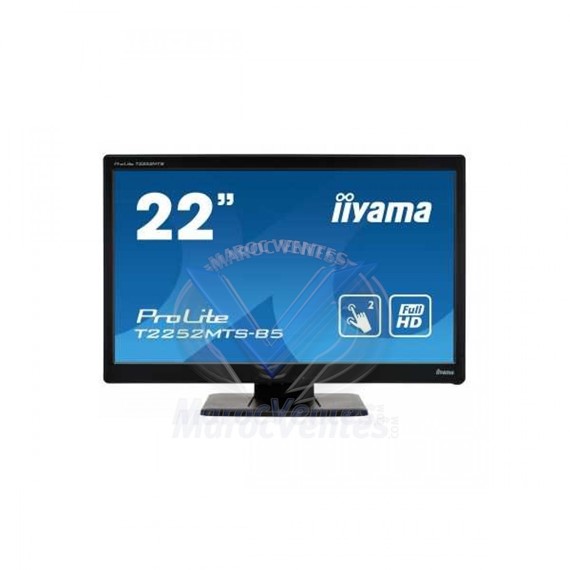 Ecran tactile ProLite 22" Full HD Dalle TN‎‎  2ms HDMI / DVI / VGA / USB T2252MTS-B5