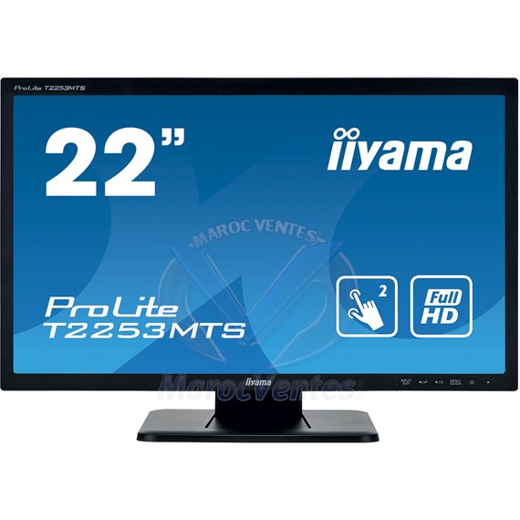 Ecran LED ProLite Tactile MultiTouch 22" 16/9 HDMI Hub USB T2253MTS-B1