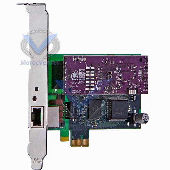 Digium  TE121PF ,Un (1) durée numérique E1/T1/J1/PRI carte PCI-Express TE121P