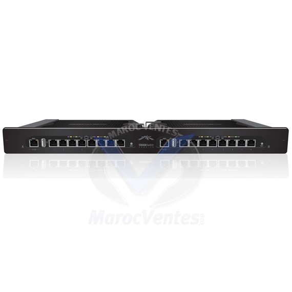 TOUGHSWITCH 2x TS-8-PRO16x Gigabit Ethernet PoE ports 300W Géré 1U TS-16-CARRIER