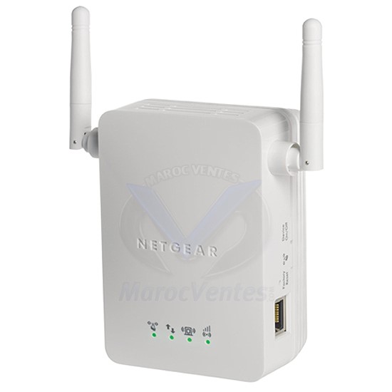 Répéteur Universel Wi-Fi N  pour étendre couverture -  Prise éléctrique - 1 Port 10/100 WN3000RP