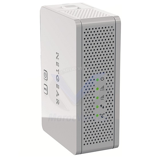 Répéteur Universel Wi-Fi N  Dual band pour étendre couverture -  Prise éléctrique - 1 Port 10/100 - 1 USB WN3500RP