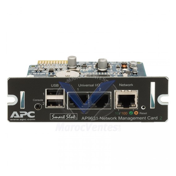 Carte SNMP Web avec capteur d
