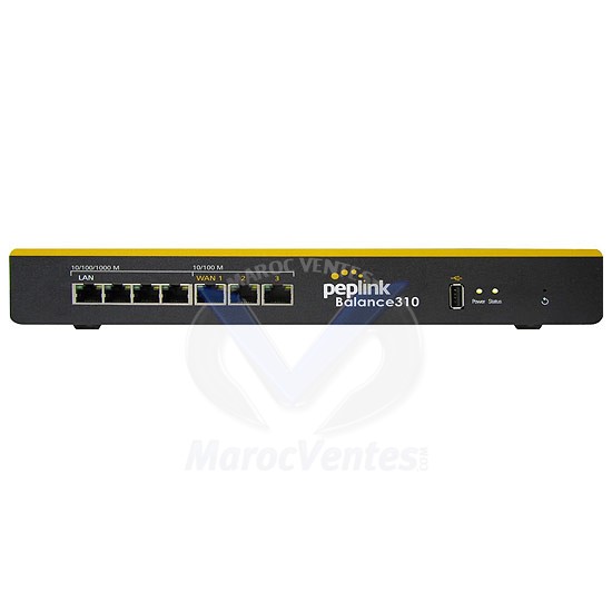 Routeur Multi-WAN(2 WAN) 1 USB Equilibrage de Charge 100Mbps Balance 310