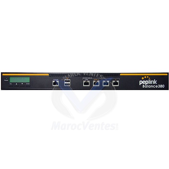 Routeur Multi WAN - équilibrage de charge - 3 ports GbE WAN Balance 380
